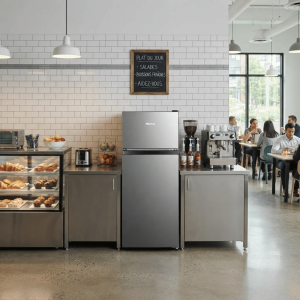 REFRIGERATEUR 80LT-80LITRES(58LT+22LT) - 2 PORTES A SILVER 220-240V R600A - HISENSE