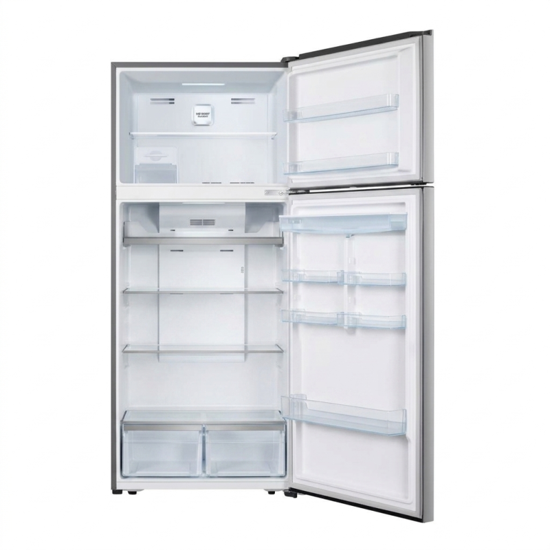 REFRIGERATEUR 545LT-545LITRES - DIST. D'EAU NO FROST STAINLESS STEEL LOOK INVERTER 220-240V R600A - HISENSE