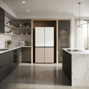 REFRIGERATEUR 664LT-664LITRES - INVERTER DISTRIBUTEUR D'EAU STAINLESS STEEL LED DISPLAY  NO FROST - HISENSE