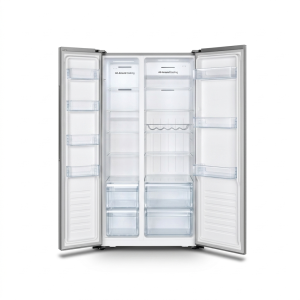 FRIGO AMERICAIN 508LT-508LITRES NET(334LT+174LT) - 2 PORTES - SILVER NO FROST MULTI AIRFLOW - HISENSE