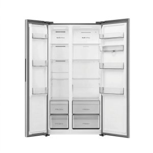 FRIGO AMERICAIN 529LT-529LITRES - 2 PORTES TOTAL NO FROST DIST.D'EAU GRIS INVERTER MULTI AIRFLOW - HISENSE