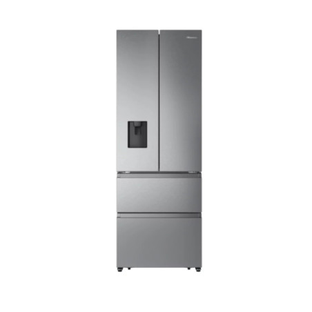 FRIGO 485LT-485LITRES - 2PORTES -2TIR.DIST.EAU-GLAC.NOIR INVERTER METAL TECH.COOL.PURE FLAT COLL. - HISENSE
