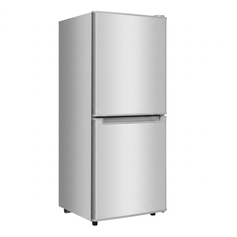REFRIGERATEUR COMBINE 132LT-132LITRES(106LT NET) - 2TIROIRS R600A SILVER ECONOMIE D'ENERGIE - NASCO