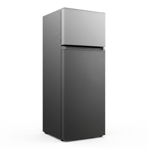 FRIGO 107LT-107LITRES(84LT+23LT) - 2 PORTES CLE GRIS FONCE FAST COOLING ECO. ENERGIE 220-240V - NASCO