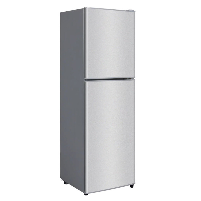 REFRIGERATEUR DOUBLE PORTE 258LT-258LT(158LT NET) - R600A SILVER ECONOMIE D'ENERGIE - NASCO