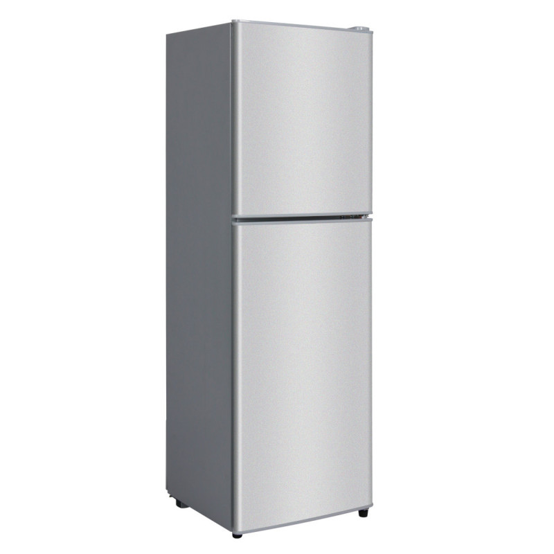 REFRIGERATEUR DOUBLE PORTE 258LT-258LITRES(158LT NET) - DARK SILVER ECONOMIE D'ENERGIE - NASCO
