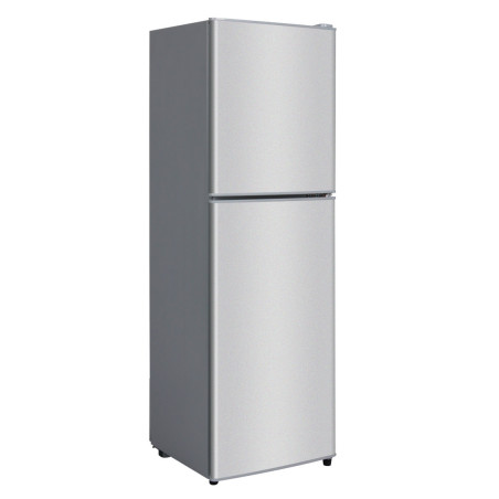 REFRIGERATEUR DOUBLE PORTE 258LT-258LITRES(158LT NET) - DARK SILVER ECONOMIE D'ENERGIE - NASCO