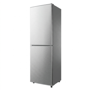 REFRIGERATEUR COMBINE 243LT-243LITRES(158LT NET) - 3TIROIRS R600A SILVER ECONOMIE D'ENERGIE - NASCO