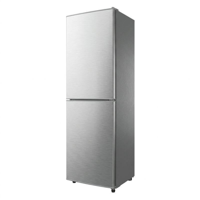 REFRIGERATEUR COMBINE 243LT-243LITRES(158LT NET) - 3TIROIRS R600A SILVER ECONOMIE D'ENERGIE - NASCO