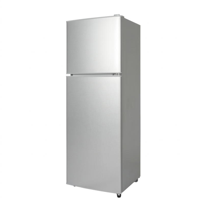 REFRIGERATEUR DOUBLE PORTE 278LT-278LITRES - 220-240V R600A SILVER ECONOMIE D'ENERGIE -NASCO
