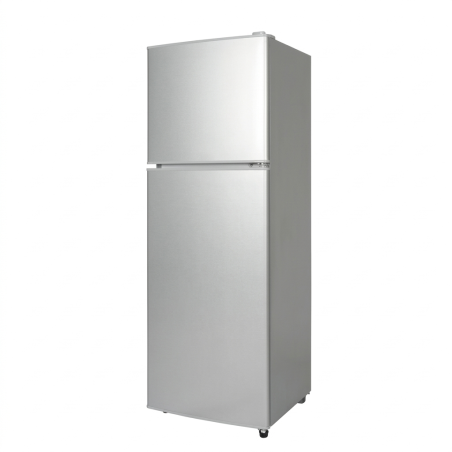 REFRIGERATEUR DOUBLE PORTE 278LT-278LITRES - 220-240V R600A SILVER ECONOMIE D'ENERGIE -NASCO