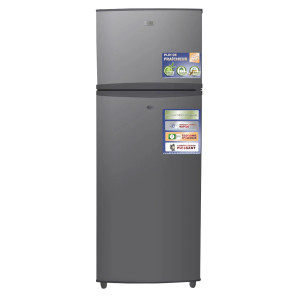 FRIGO 165LT-165LITRES (121LT+44LT) - SILVER AVEC CLE 220-240V R600A - NASCO