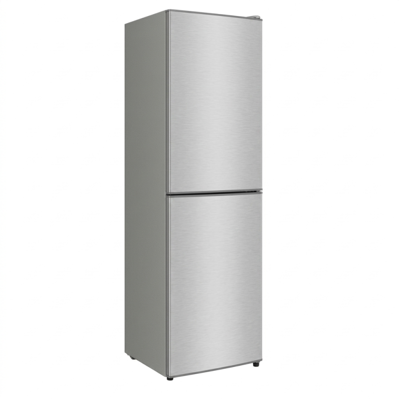REFRIGERATEUR COMBINE 293LT-293LITRES(196LT NET) - 3TIROIRS R600A SILVER ECONOMIE D'ENERGIE - NASCO
