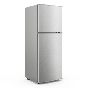 REFRIGERATEUR 228LT-228LITRES(156L+72L) - SILVER ECONOMIE D'ENERGIE R600 220-240V NO FROST - NASCO