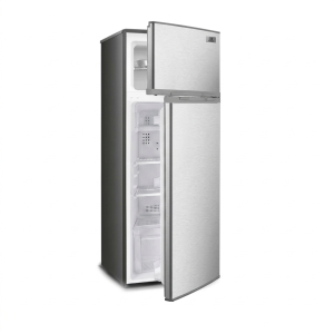 REFRIGERATEUR 350LT-350LITRES(262L+88L) - SILVER ECONOMIE D'ENERGIE R600 220-240V - NASCO