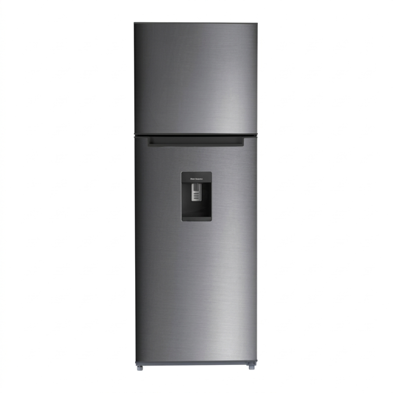 FRIGO 331LT-331LITRES NET -  2 PORTES SILVER AVEC DISTRIBUTEUR D'EAU - NASCO