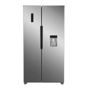 FRIGO AMERICAIN 433LT-433LITRES NET - 2 PORTES SILVER NO FROST DIST.D'EAU - NASCO