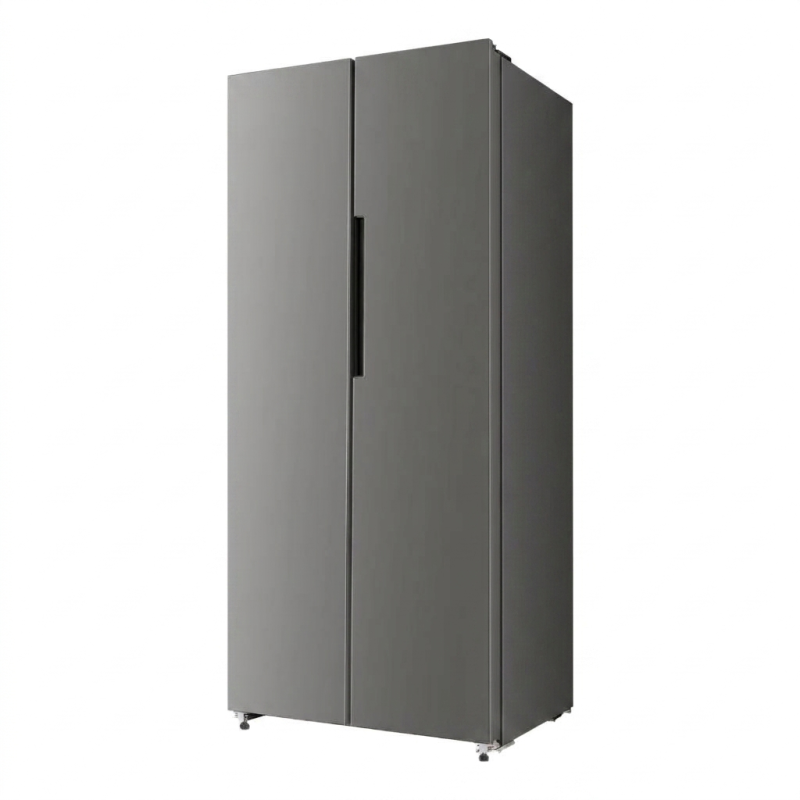 REFRIGERATEUR AMERICAIN 400LT-400LITRES(225+175) - 2 PORTES DARK SILVER ECONOMIE D'ENERGIE - NASCO