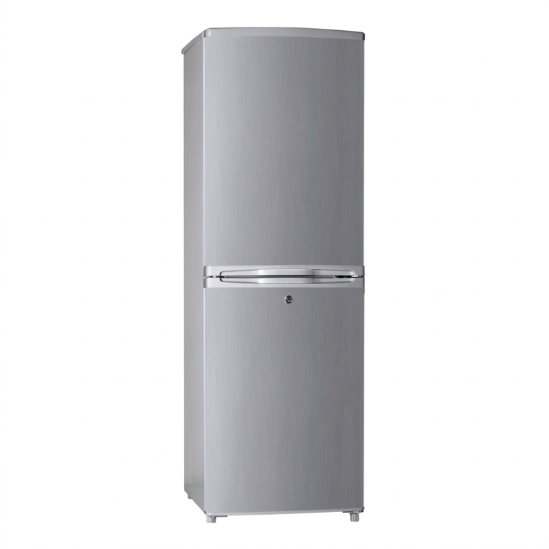 REFRIGERATEUR COMBINE 142LT-142LITRES (87LT+55LT) - 3 TIROIRS GRIS 220-240V R600A - NASCO