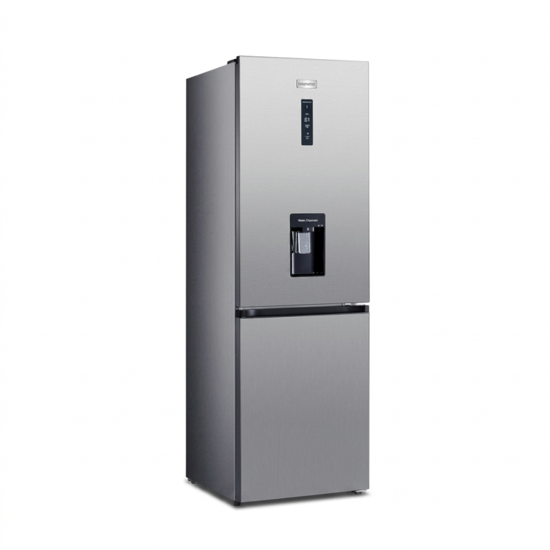 FRIGO COMBINE 307LT-307LITRES NET - 3 TIR SILVER DIST.D'EAU LED DISPLAY - NASCO