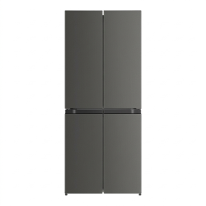 REFRIGERATEUR COMBINE 360LT-360LITRES(230L+130L) - 4 PORTES DARK SILVER ECONOMIE D'ENERGIE - NASCO