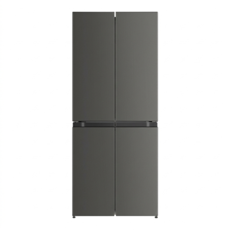 REFRIGERATEUR COMBINE 360LT-360LITRES(230L+130L) - 4 PORTES DARK SILVER ECONOMIE D'ENERGIE - NASCO