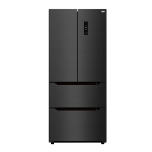 REFRIGERATEUR 424LT-424LITRES - MULTI-PORTES 2 PORTES-2 TIROIRS SILVER  - NASCO