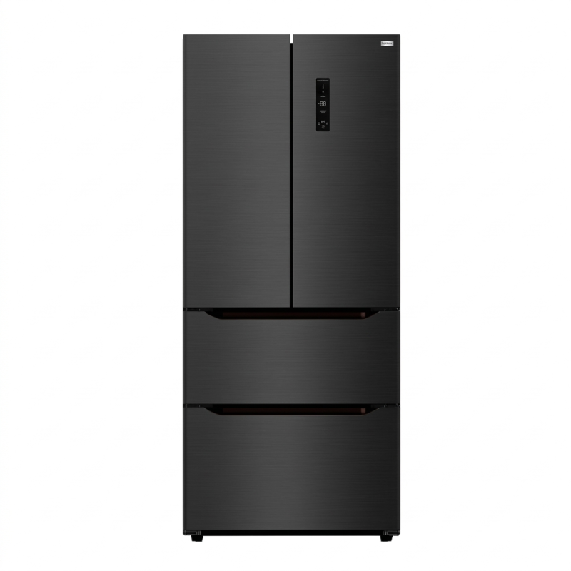 REFRIGERATEUR 424LT-424LITRES - MULTI-PORTES 2 PORTES-2 TIROIRS SILVER  - NASCO