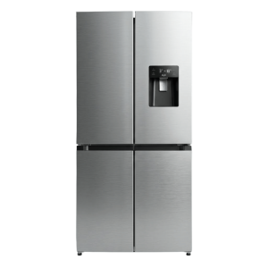 REFRIGERATEUR 522LT-522LITRES NET (351L+171L) - 4 PORTES DIST. D'EAU INOX FAST COOL. R600A - NASCO