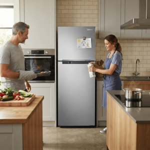 REFRIGERATEUR 234LT-234LITRES(181LT+53LT) - ARGENT R600A - SAMSUNG,Frigo - Réfrigérateur par