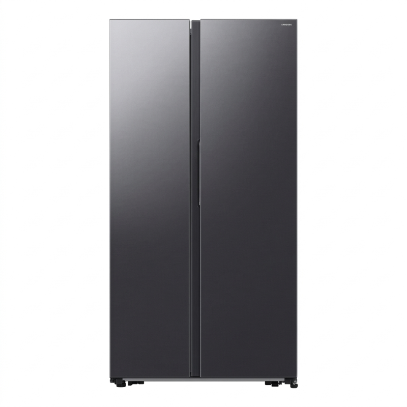 FRIGO AMERICAIN 583LT-583LITRES(375L+208L) - 2 PORTES BLACK MATT 220-240V INVERTER - SAMSUNG,Frigo