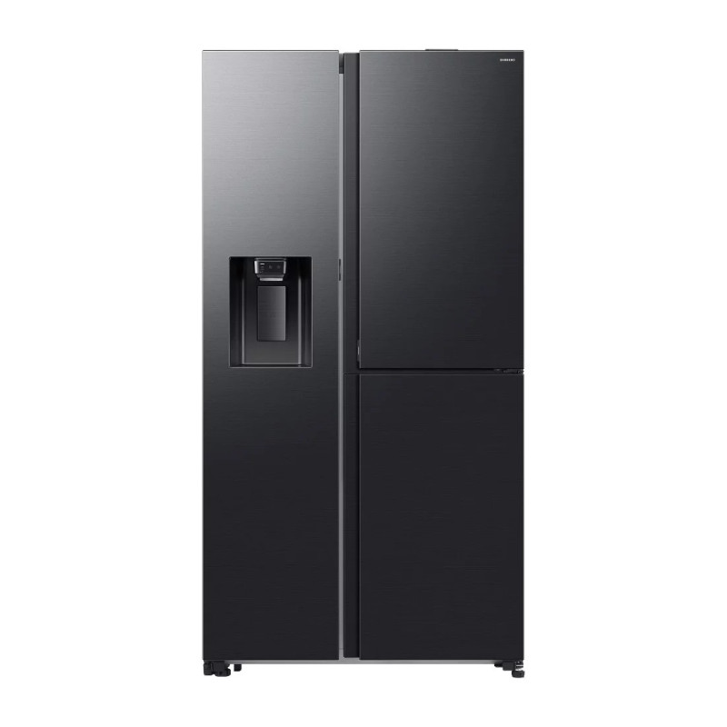 FRIGO AMERICAIN 627LT-627LITRES(409L+218L) - 2 PORTES+1 OUVERTURE GRIS INVERTER DIST.D'EAU -