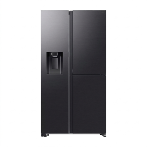 FRIGO AMERICAIN 627LT-627LITRES(409+218) - 2 PORTES+1 OUV.NOIR METAL INVERTER DIST.D'EAU -