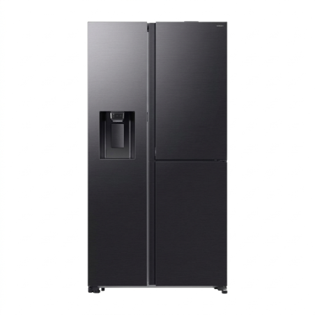 FRIGO AMERICAIN 627LT-627LITRES(409+218) - 2 PORTES+1 OUV.NOIR METAL INVERTER DIST.D'EAU -