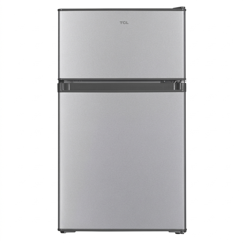 MINI REFRIGERATEUR 85LT-854LITRES(61LT+24LT) - DOUBLE PORTE SILVER 220-240V R600A - TCL,Frigo -
