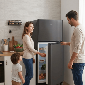 REFRIGERATEUR 113LT-113LITRES (83L + 30L) - GRIS FONCE 220-240V - TCL,Frigo - Réfrigérateur par