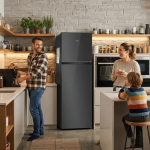 REFRIGERATEUR 286LT-286LITRES(225L + 61L) - DARK SILVER 1 CASIER 220-240V - TCL,Frigo -