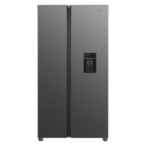 REFRIGERATEUR AMERICAIN 433LT-433LITRES(291+142) - 2 PORTES NOIR-MIROIR NO FROST-COOLING TECH. 