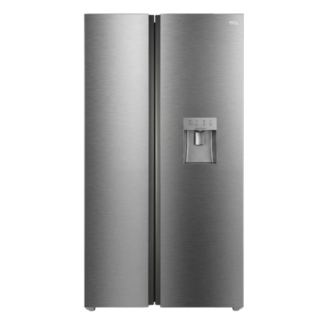 REFRIGERATEUR AMERICAIN 503LT-503LITRES NET (322L+181L) - 2 PORTES SIDE BY SIDE A+ DIST.D EAU INOX