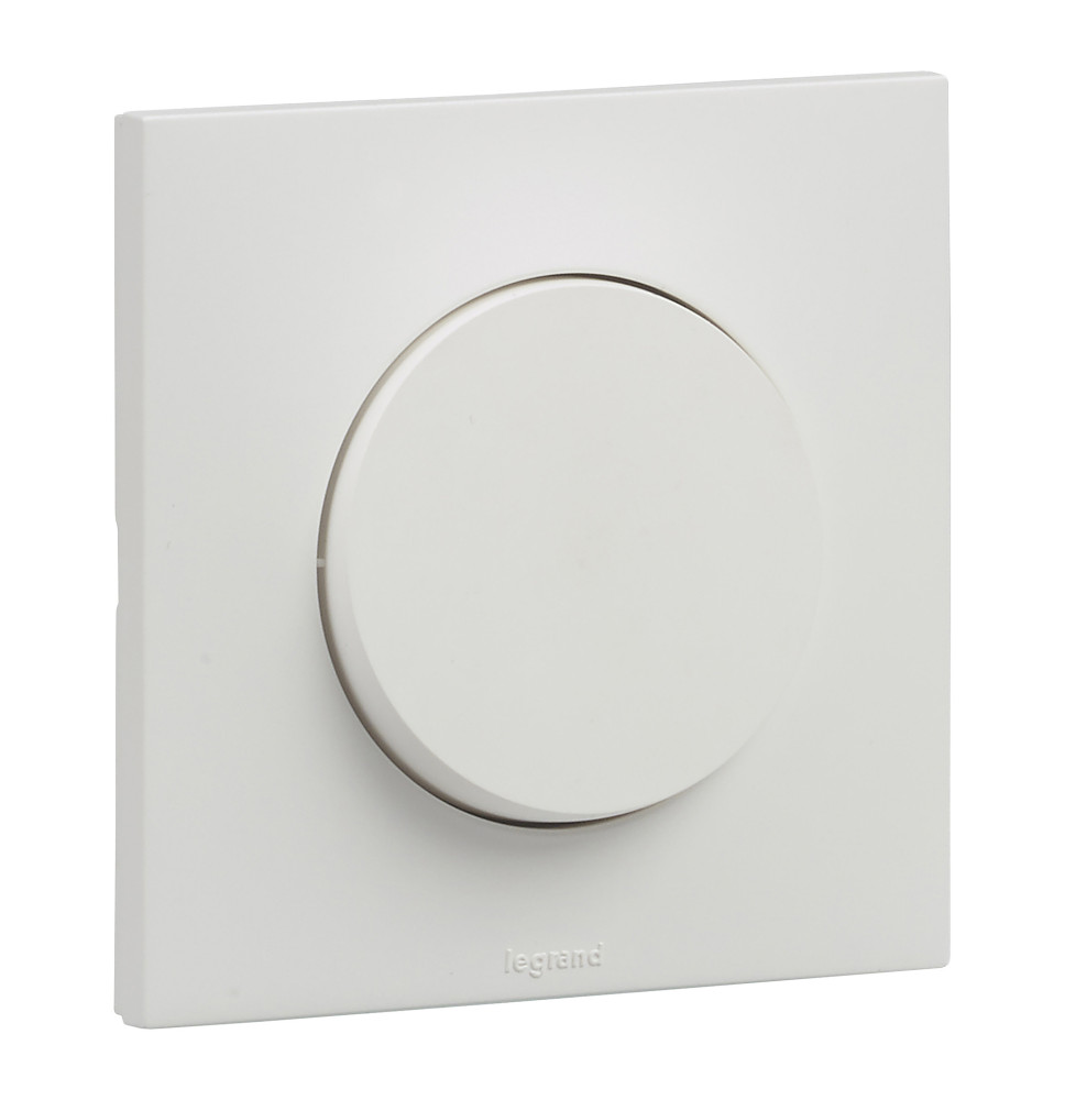 Poussoir 6A voyant led lumineux Urbano finition blanc Legrand - Poussoir 6A voyant led lumineux Urbano finition blanc Legrand -