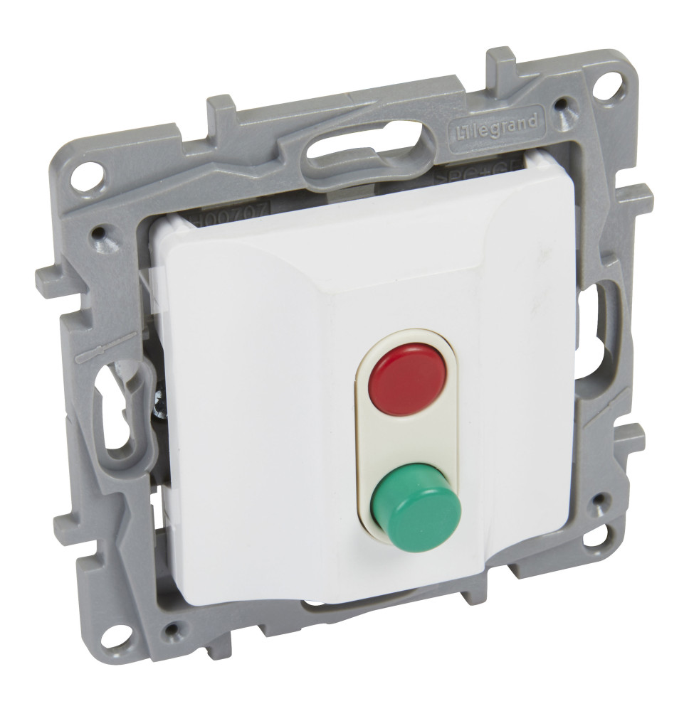 Disjoncteur Dismatic 20 A - bornes a vis - blanc - encastrable Disjoncteur Dismatic 20 A - bornes a vis - blanc - encastrable