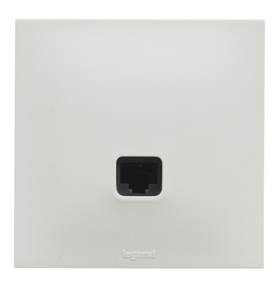 Prise RJ45 categorie 6 FTP Urbano finition blanc Legrand -
