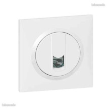 Prise blindée RJ45 catégorie 6 FTP finition blanc - dooxie