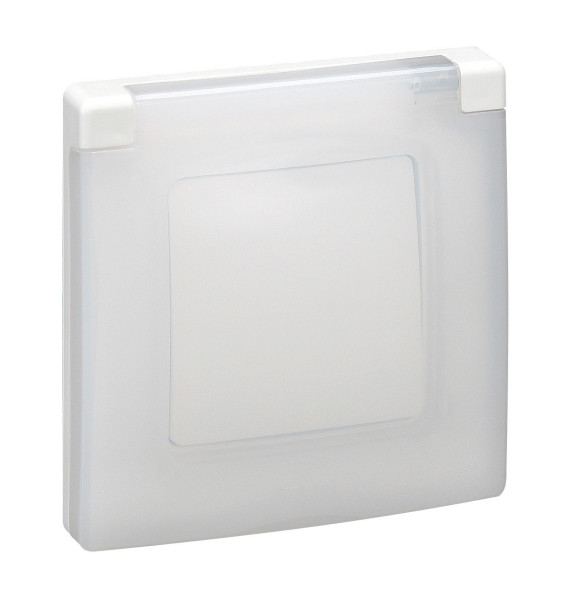 Plaque 1 poste IP44 IK07 - finition Pur Niloé Legrand - 665000