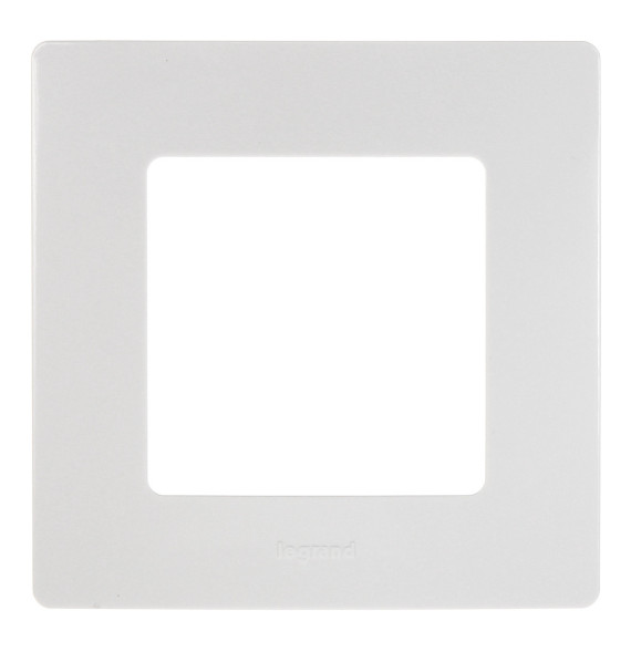 Plaque de finition 1 poste - Pur Niloé Legrand - 665001