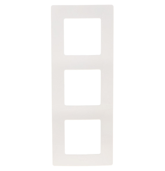 Plaque de finition 3 postes - Pur Niloé Legrand - 665003