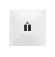 Chargeur USB A+C Urbano finition gris Legrand - UB3510GR