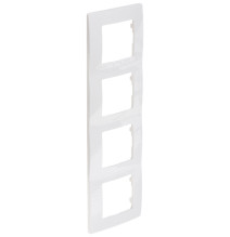 Plaque de finition 4 postes - Pur Niloé Legrand - 665004