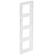 Plaque de finition 4 postes - Pur Niloé Legrand - 665004