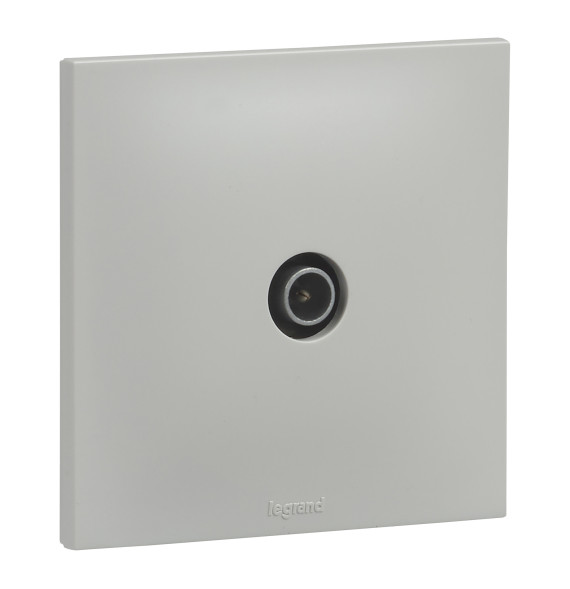 Prise TV male etoile Urbano finition gris Legrand - UB4110GR